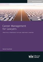 Career Management for Lawyers book cover