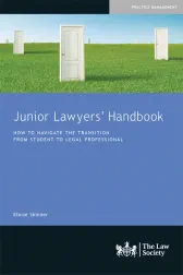 Junior Lawyers' Handbook book cover