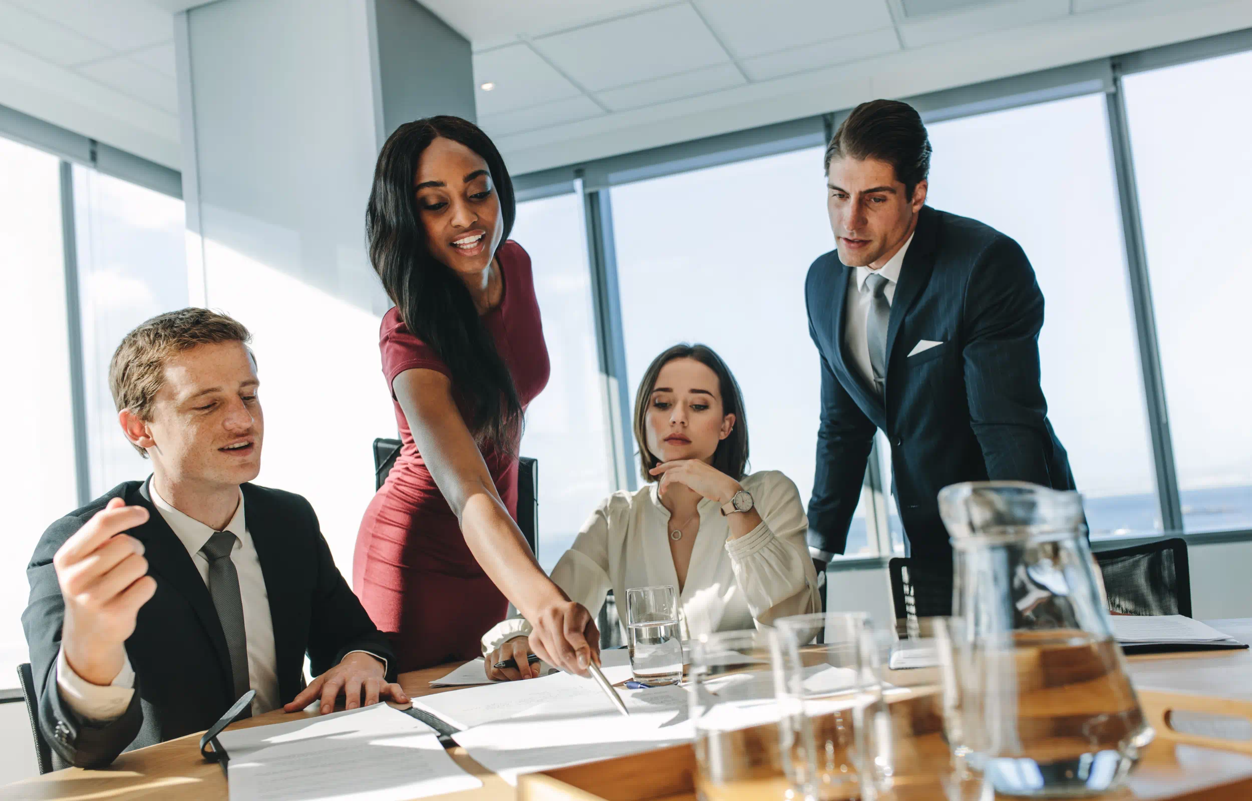 People in a meeting Room