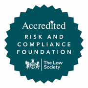 Risk and Compliance Foundation logo. Accredited by European Union.